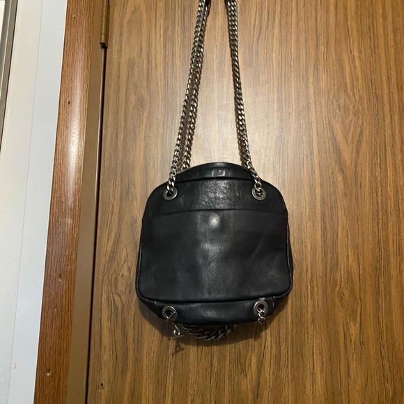 Women Zara real leather shoulder bag - Picture 3 of 4